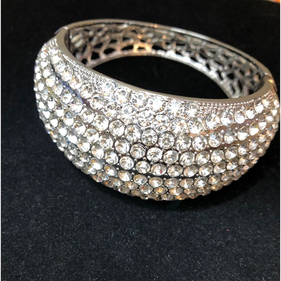 Sassy Jones Jewelry - Sassy Jones silver bracelet with bling!